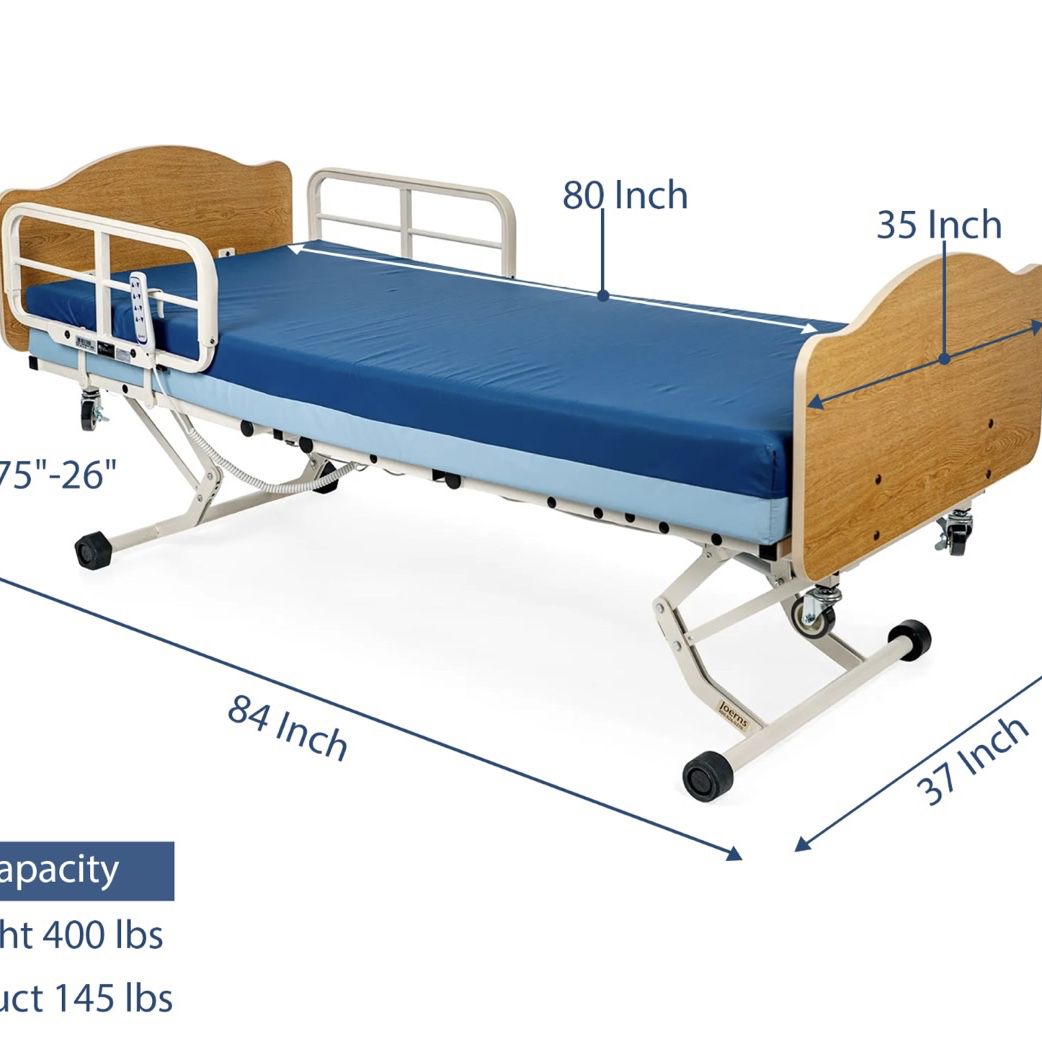Joerns Home Electric Hospital Bed
