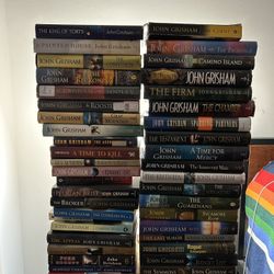42 John Grisham Books Lots Of Hard Covers