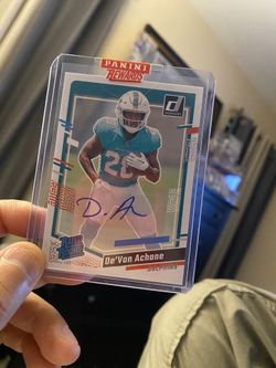 2023 Devon Achane Rated Rookie Auto