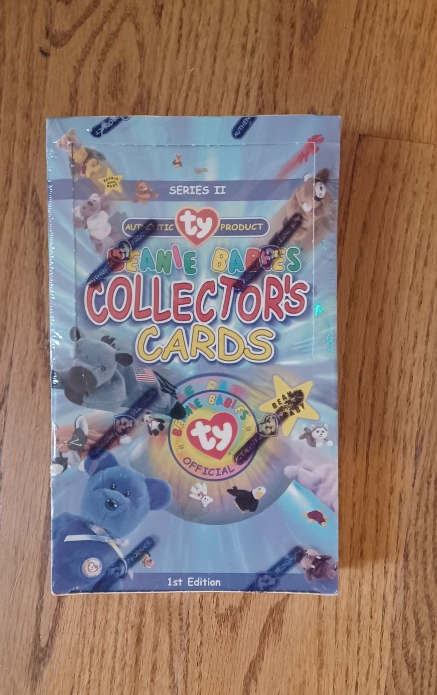 Beanie Baby Collector's Cards Series II 1st edition 1999 sealed box