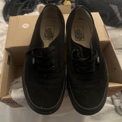 Black Vans