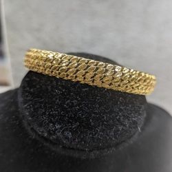 Dubai Gold Openable Kada Bangle 