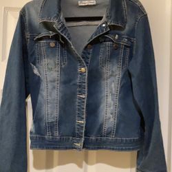 Cozy Jean Jacket With A little Give