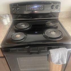 Electric Range, Over The Range Microwave Refrigerator & Dish Washer