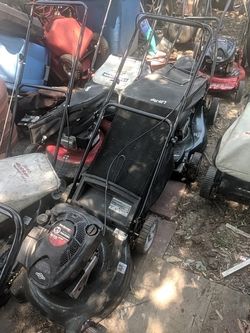 Working Regular and Self propelled lawnmowers (Read Description)