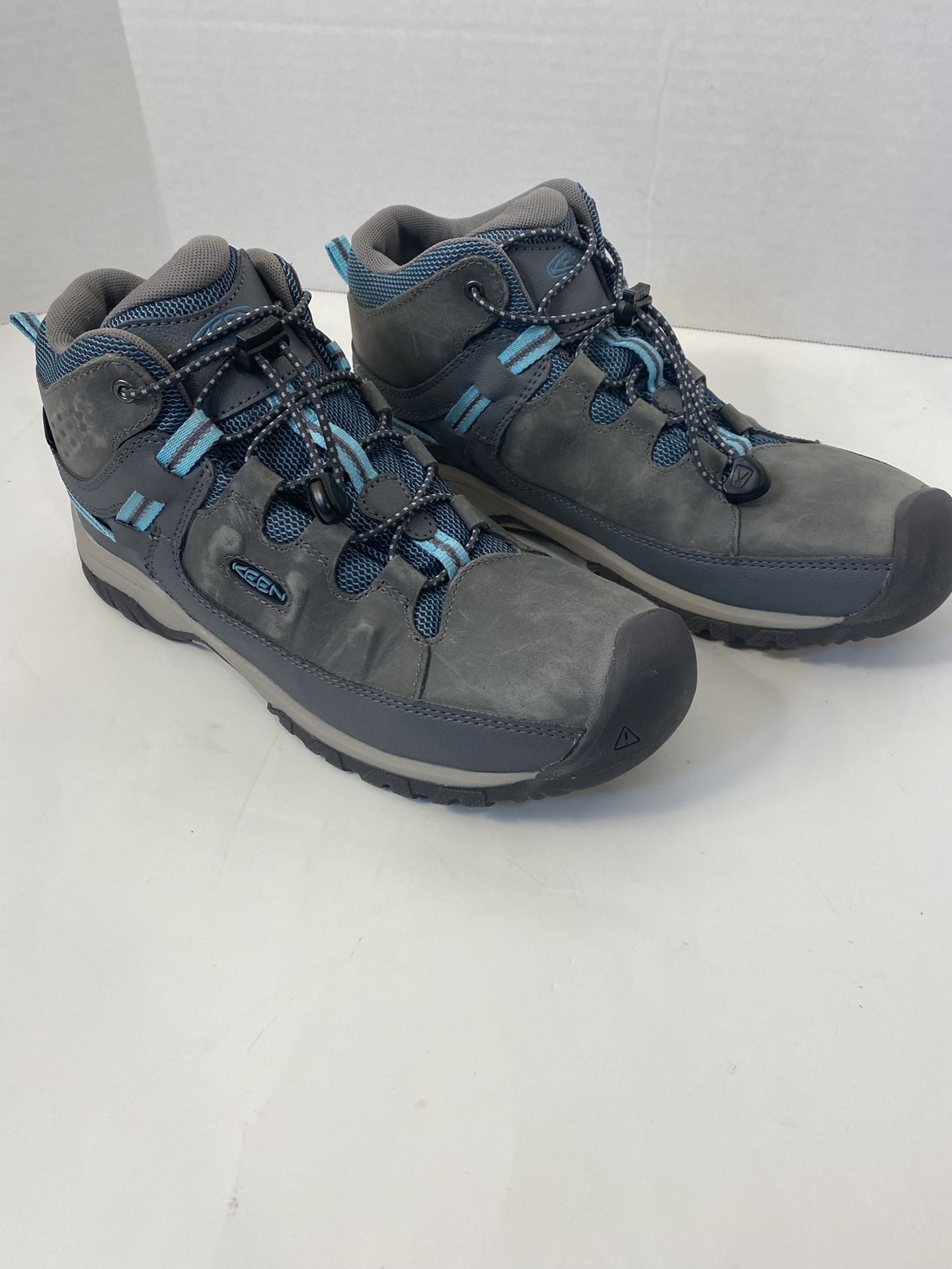 Keen Targhee IV Women’s Size 7 Waterproof Mid Hiking Outdoor Boots; Granite Gray