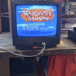 Panasonic CT-13R24DV  CRT 13 Inch Round Tube For retro Gaming