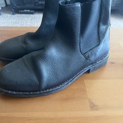 Allsaints Black Chelsea Boot