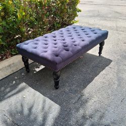 Ottoman L47" W27" H17" (like new)