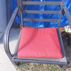 4 Sillas De Metal Para Patio 4x120
