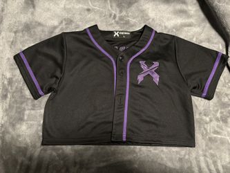 Excision Cropped Rave Jersey - Large