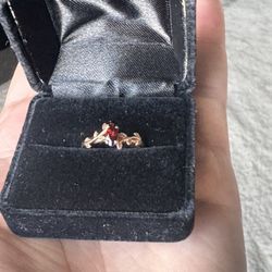 14K Rose Gold Ring 