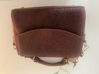 Leather handbag
