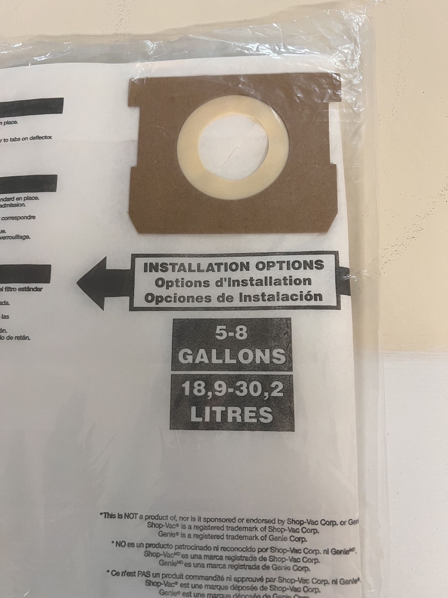 Shop Vac Bags