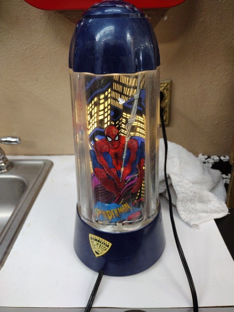 Vintage Spider-Man Lava Lamp