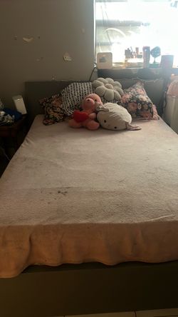 Queen Mattress + Box spring + Bed frame