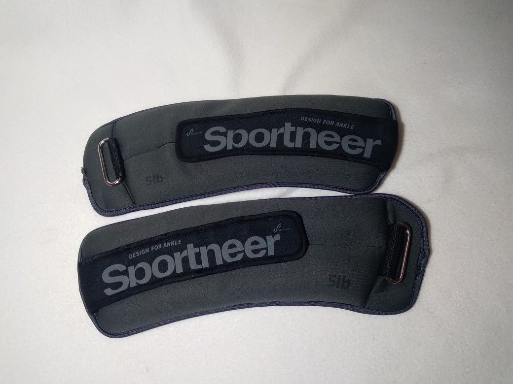 Sportneer 5lb Ankle Weights One Pair 10 Lbs Total - New