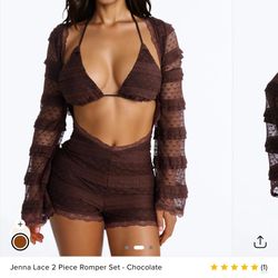 Bikini Top And Romper 