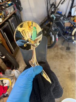 1963-64 impala GOLD side mirror