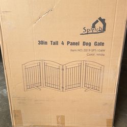 Dog Gate New In Box (wood) $75.00