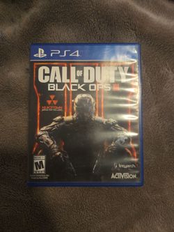 CALL OF DUTY BLACK OPS 3 PS4 GAME
