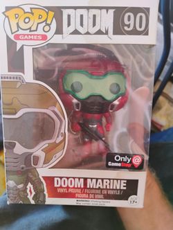 Doom Marine 90 Red Funko