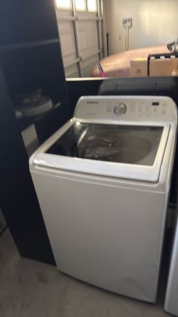 Washer and gas dryer