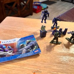 Halo Mega Construx Spartan-IV Team Battle Micro Action Figure Building Set