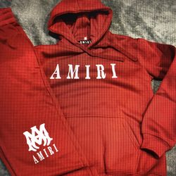 Amiri Jogger Suit.  Size Medium 