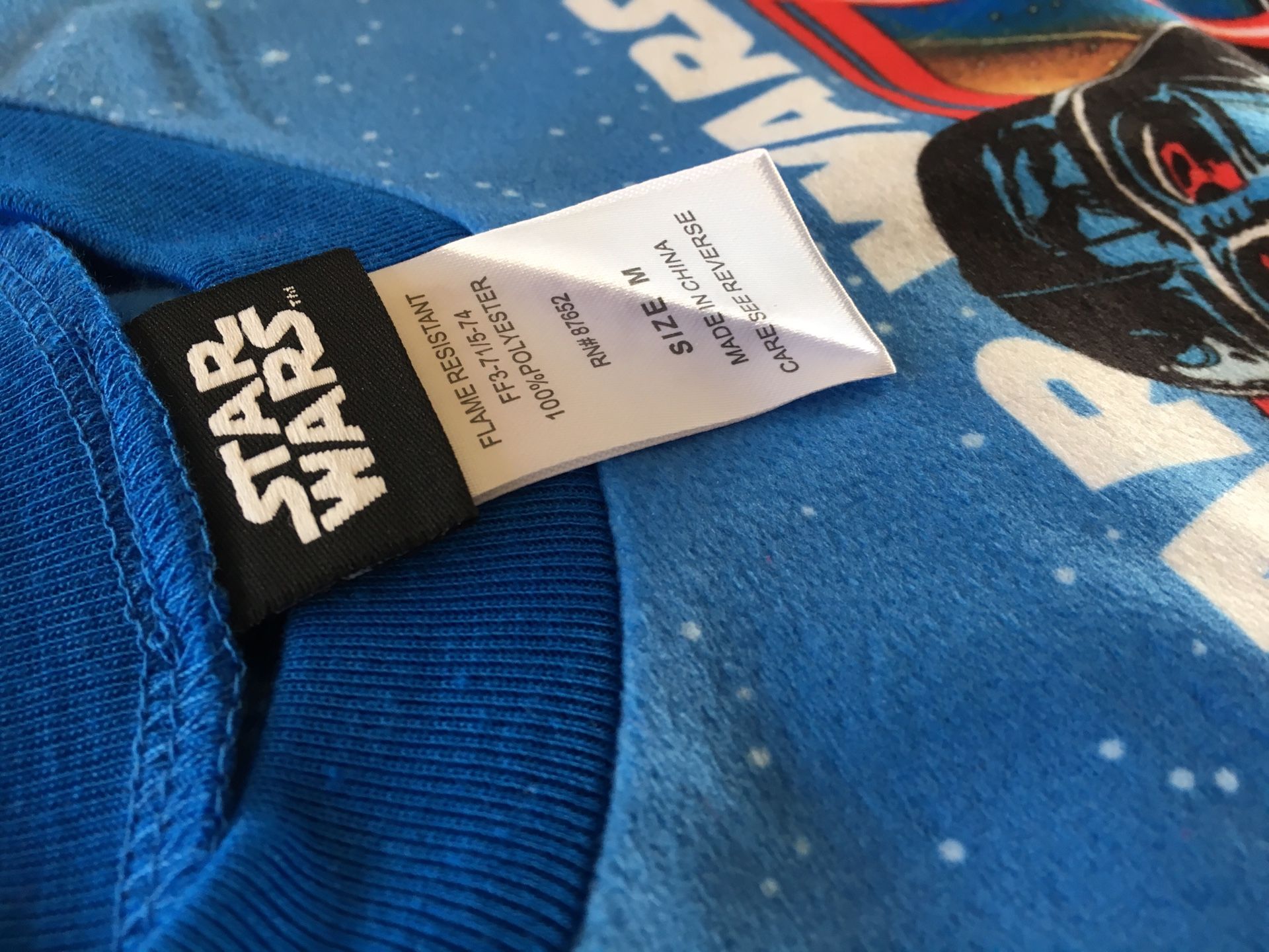 Star Wars Boys Pajama Set M 6/7 new