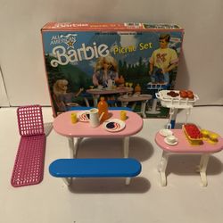 Barbie Doll All American Picnic Play Set
