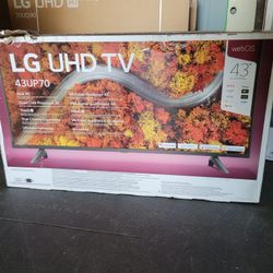 43" LG 4k Smart LED TV 