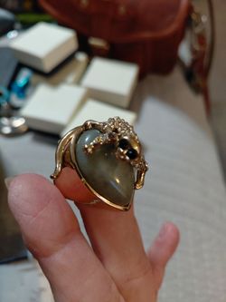 Very cool ring with monkey