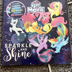 My Little Pony sparkle and shine book