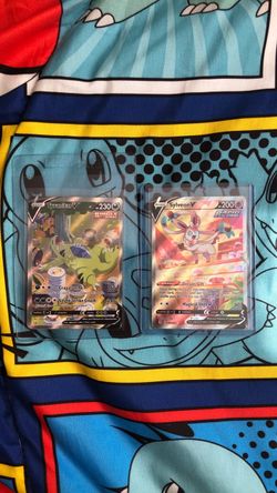 Pokémon cards - Tyranitar V & Sylveon V