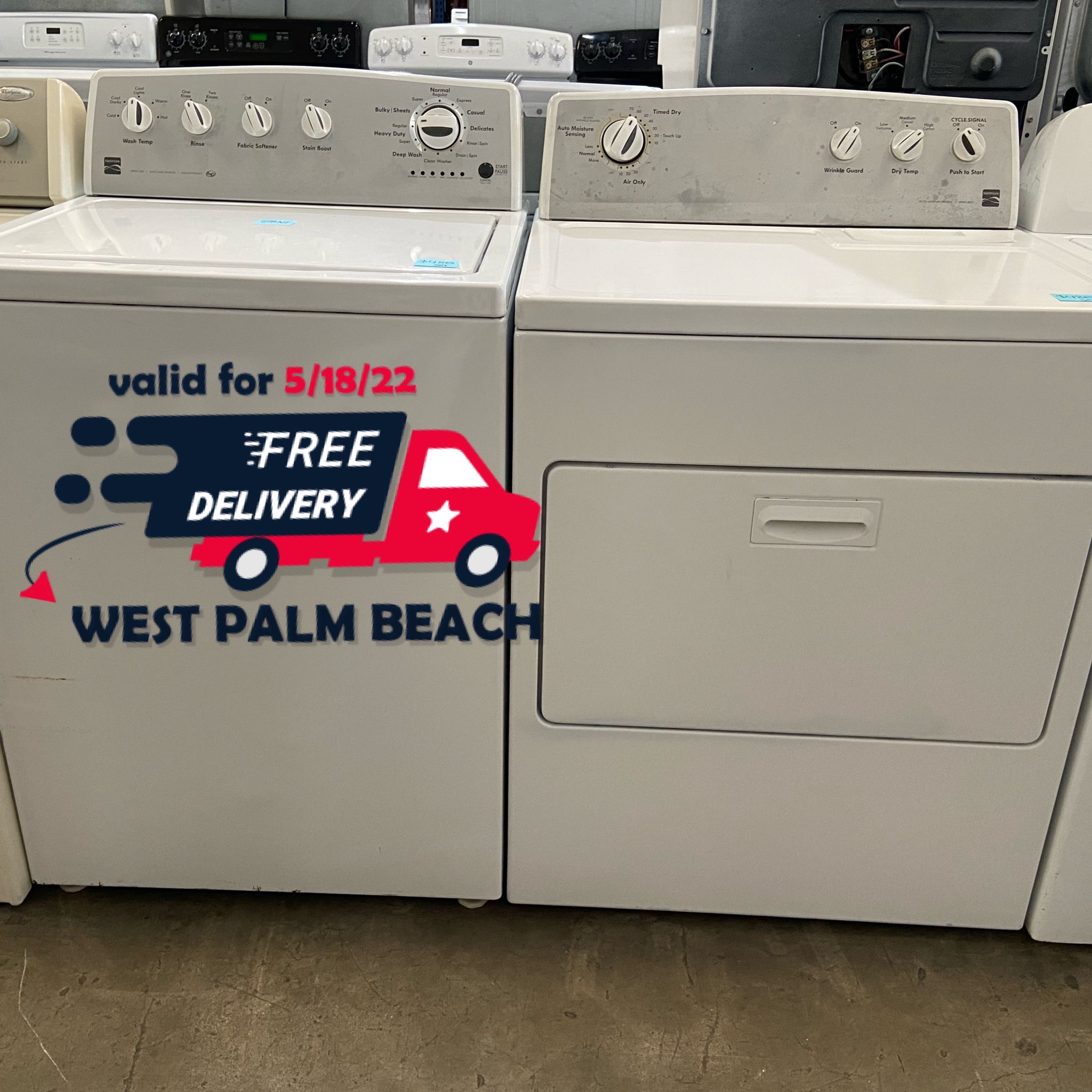 Kenmore Washer And Dryer Set