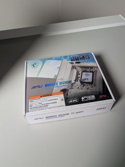 MSI B860i Edge Ti WiFi ITX motherboard