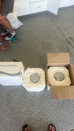 newport brass shower heads
