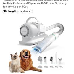 Pet Grooming Kit And Vacuum 