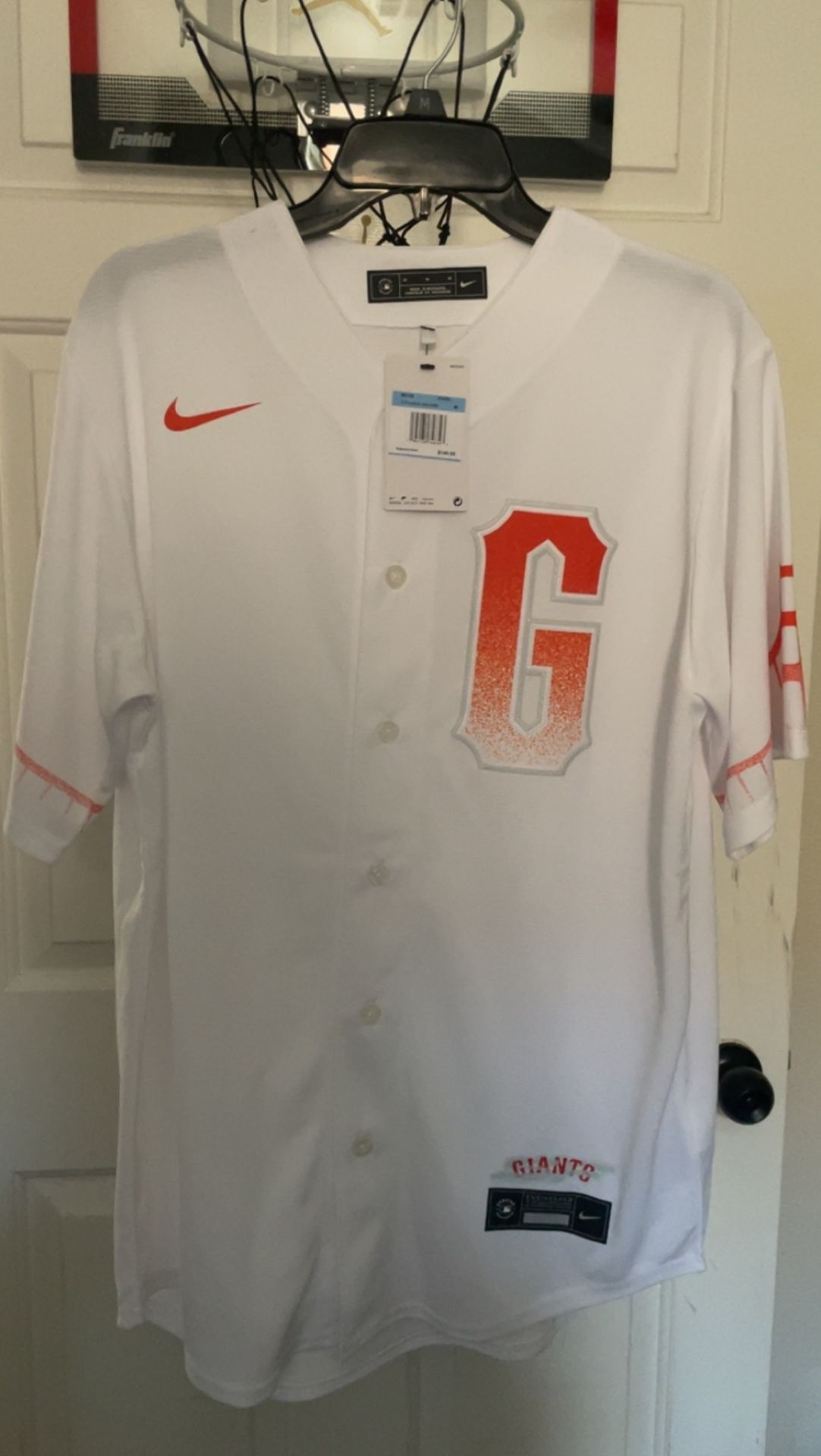 Mens Nike San Francisco Giants Jersey (New) size M