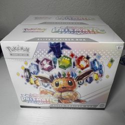 Prismatic Evolutions Elite Trainer Box Pokémon Cards