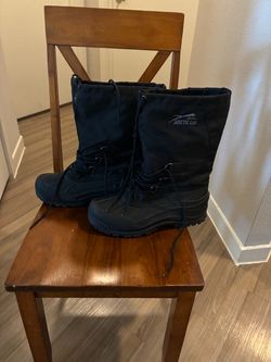 Arctic Cat Black Winter Snow Boots
