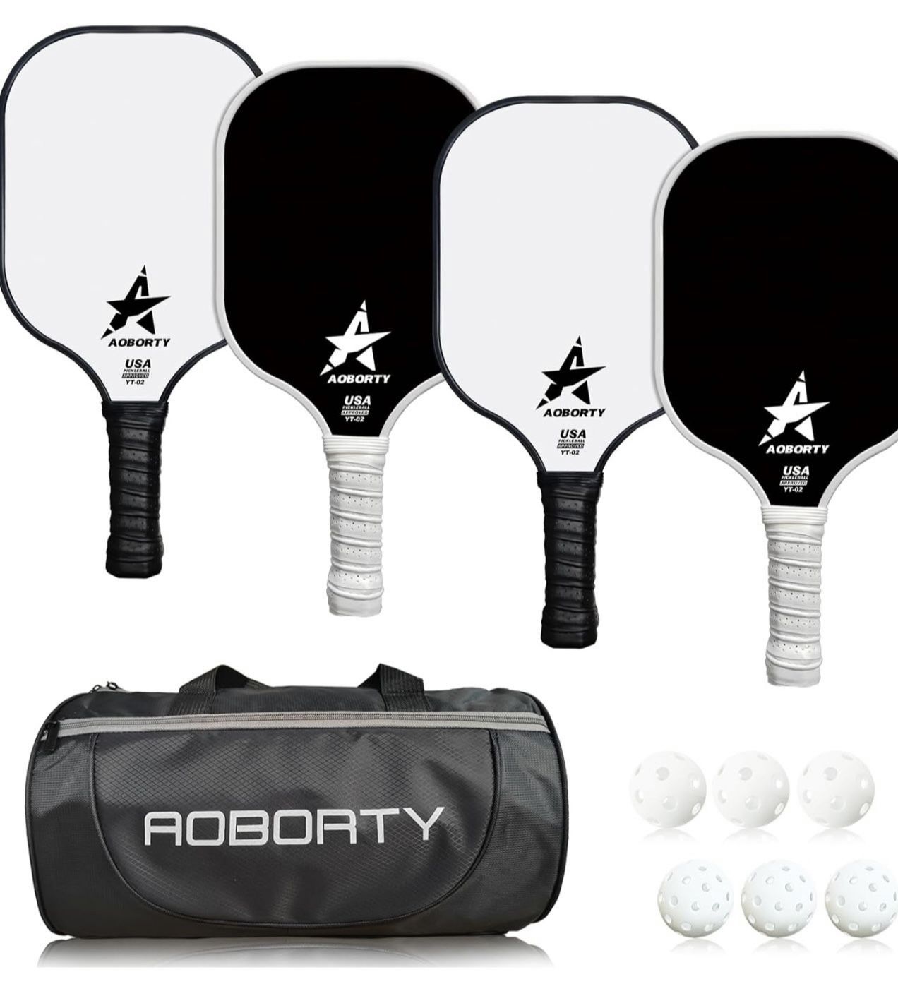 Pickleball Paddles 4 Piece Set
