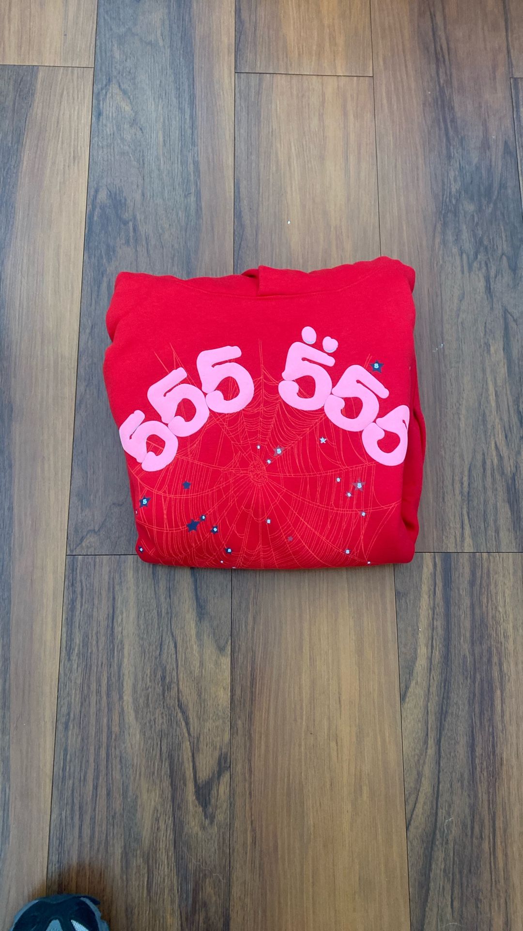 Tc 555 Red Spider Hoodie Mens Meduim