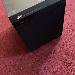 Jvc Speaker . Powered Subwoofer 