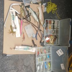 Fishing Tackle box complete $100