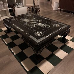 Vintage Chinese Lacquer Coffee Table
