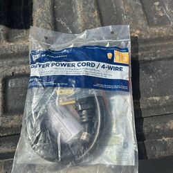 4-wire, 6-foot, 30-amp dryer power cord - New Read Below ⬇️