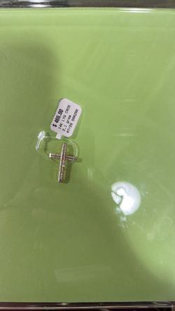 14K Gold Large Cross Pendant