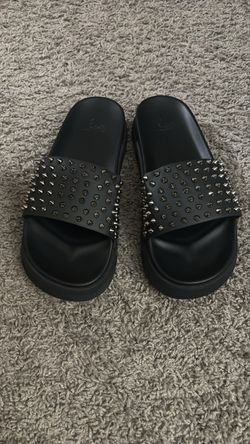 Red bottom slide Size 10